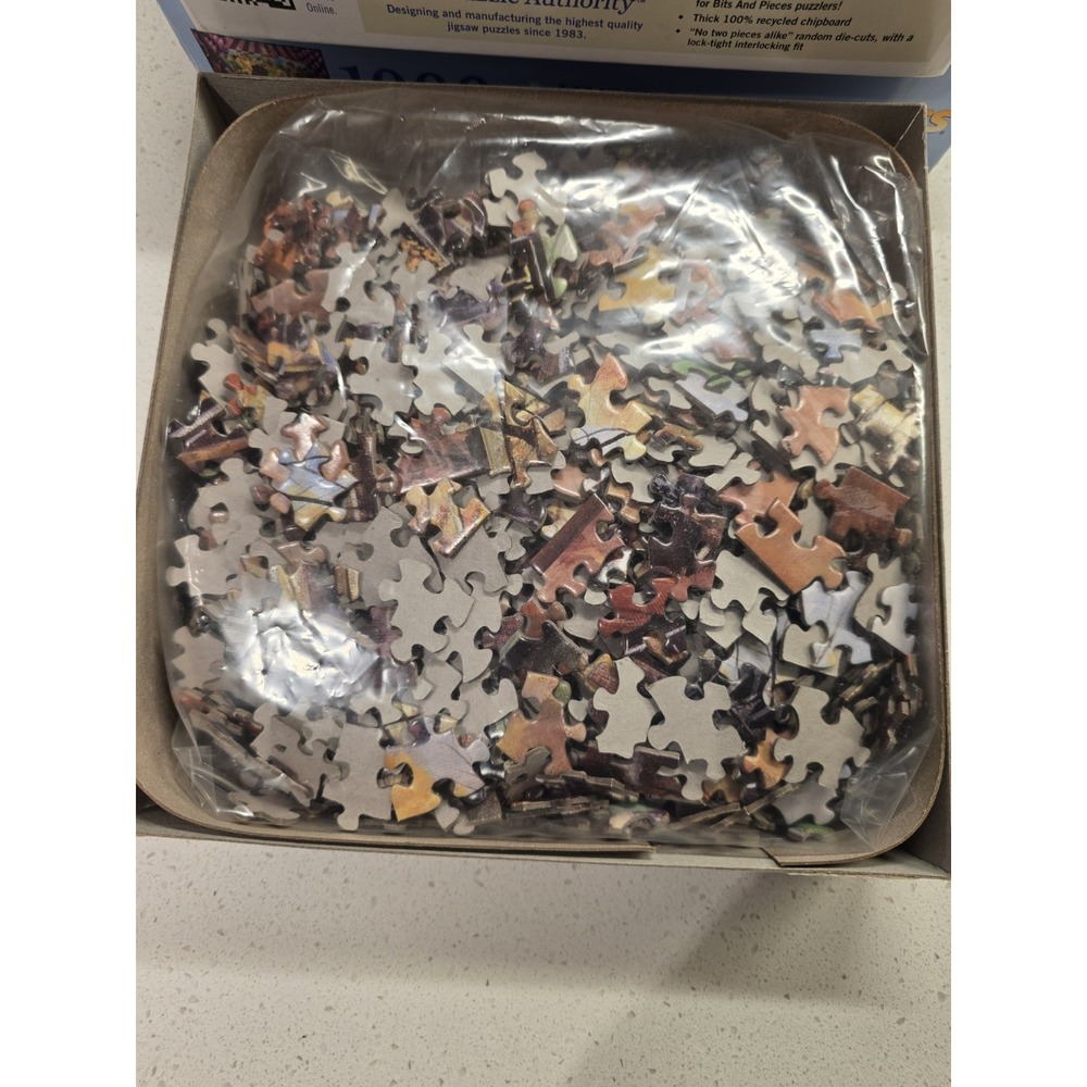 Lot of 2 Bits and Pieces Jigsaw Puzzles 1000 Pieces- Complete - Picture 6 of 10